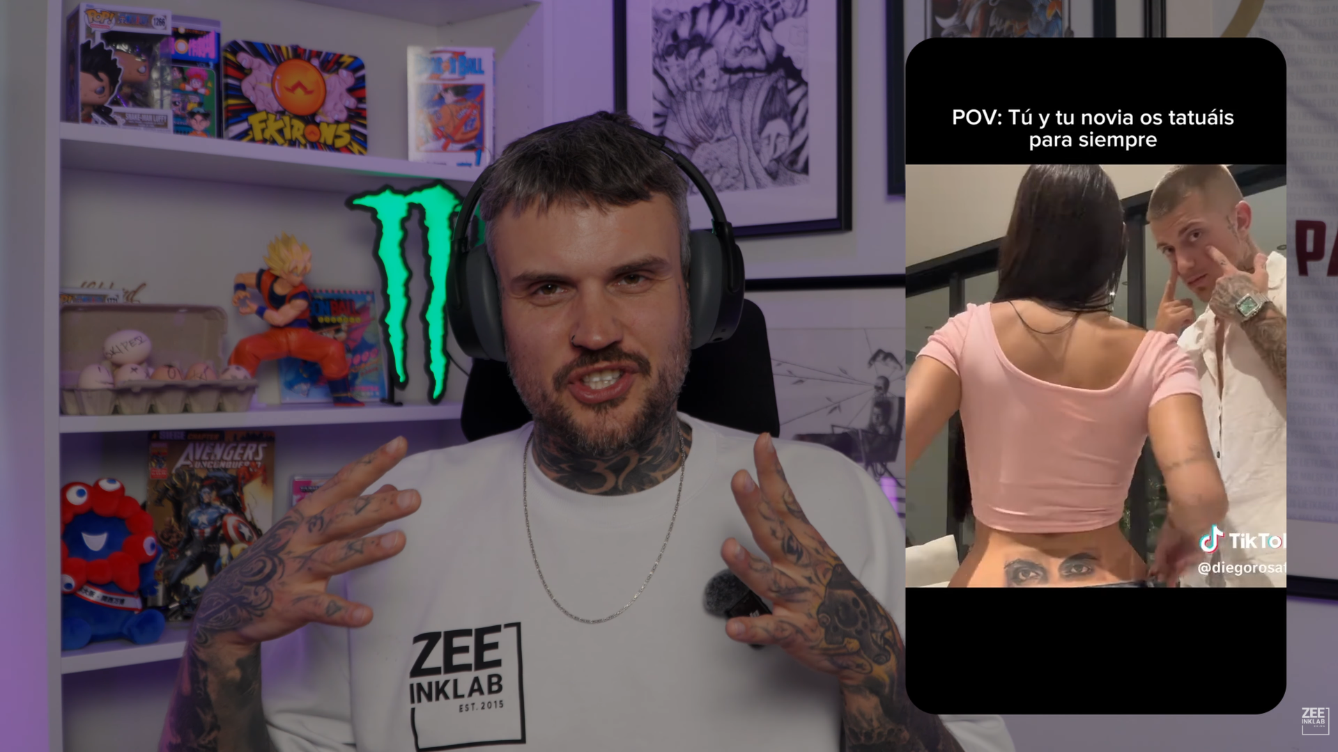 Tattoo TikTok apžvalga su Zee #2